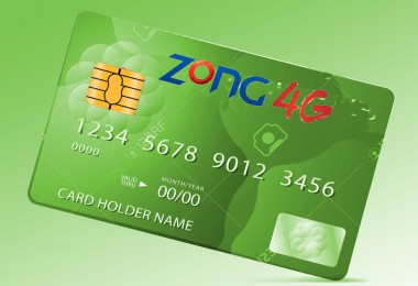 Zong Prepaid Credit Card