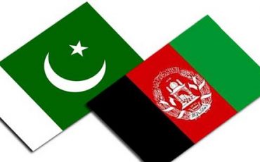 Pakistan and Afghanistan flag
