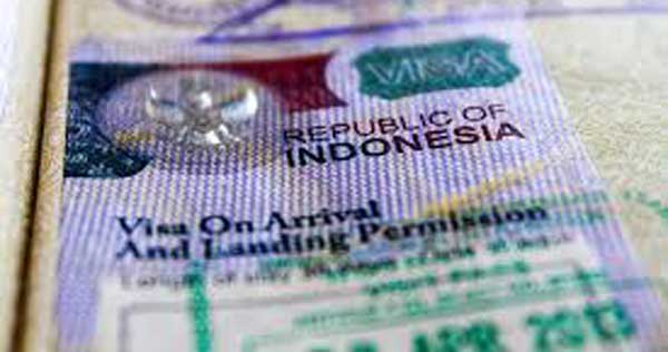 Visa of Indonesia