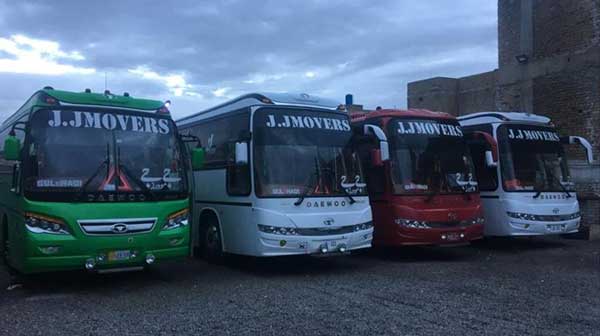 J J Movers buses