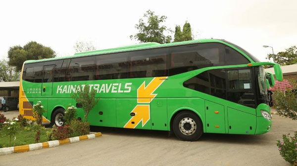 Kainat Travels fleet